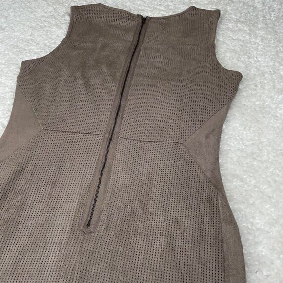 Anthropologie Greylin Moscow Suede Sheath Dress NEW - Picture 9 of 14